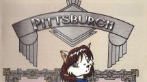 'City Of Vice', the cover to the Anthrocon 2016 Pocket Events Guide.