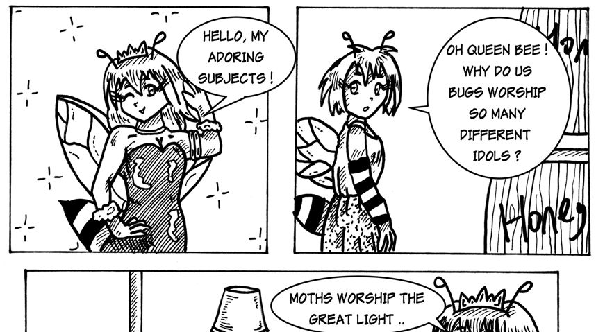 Foxtails Too Sample Page